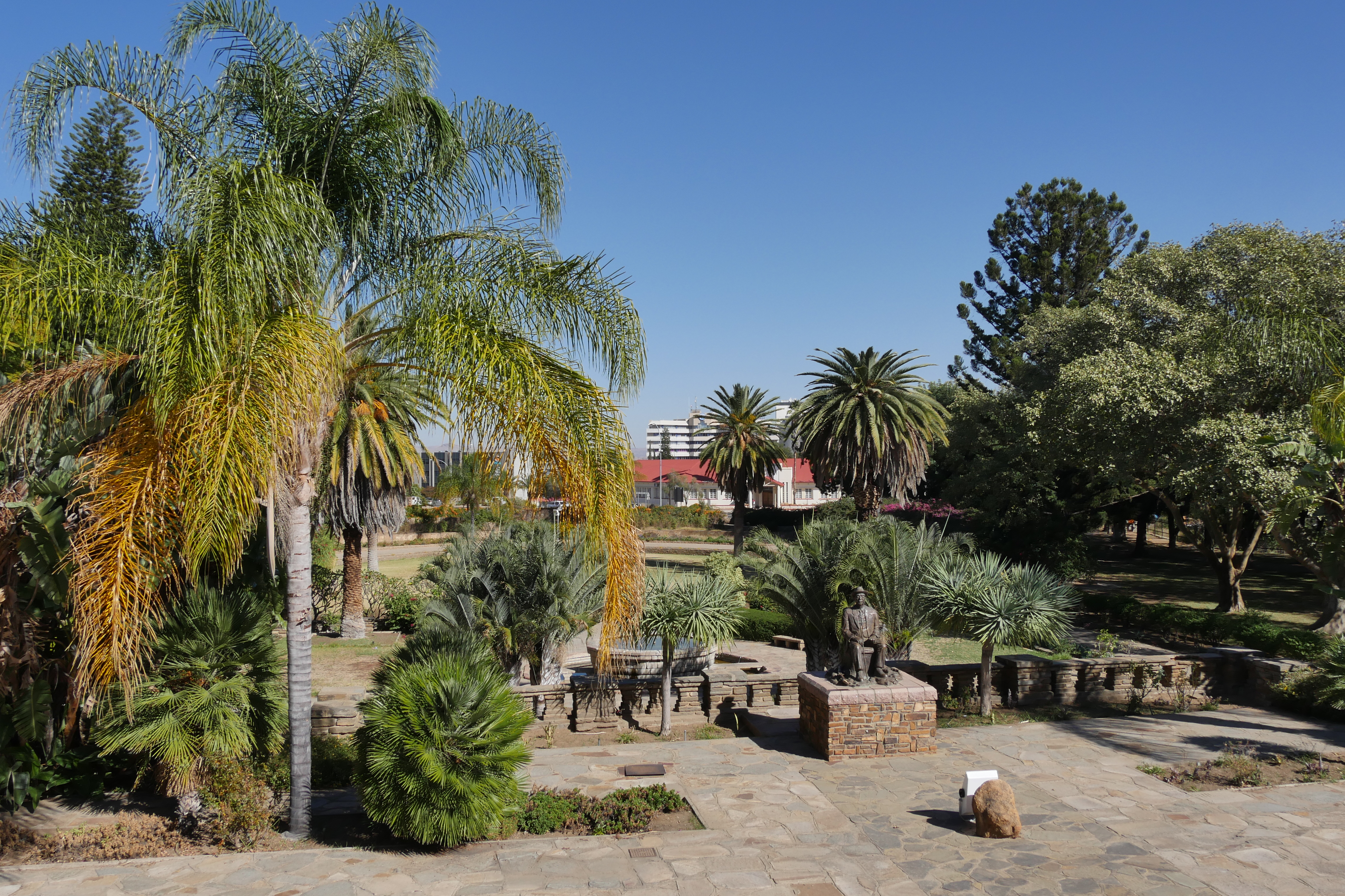 Windhoek Parliament garden